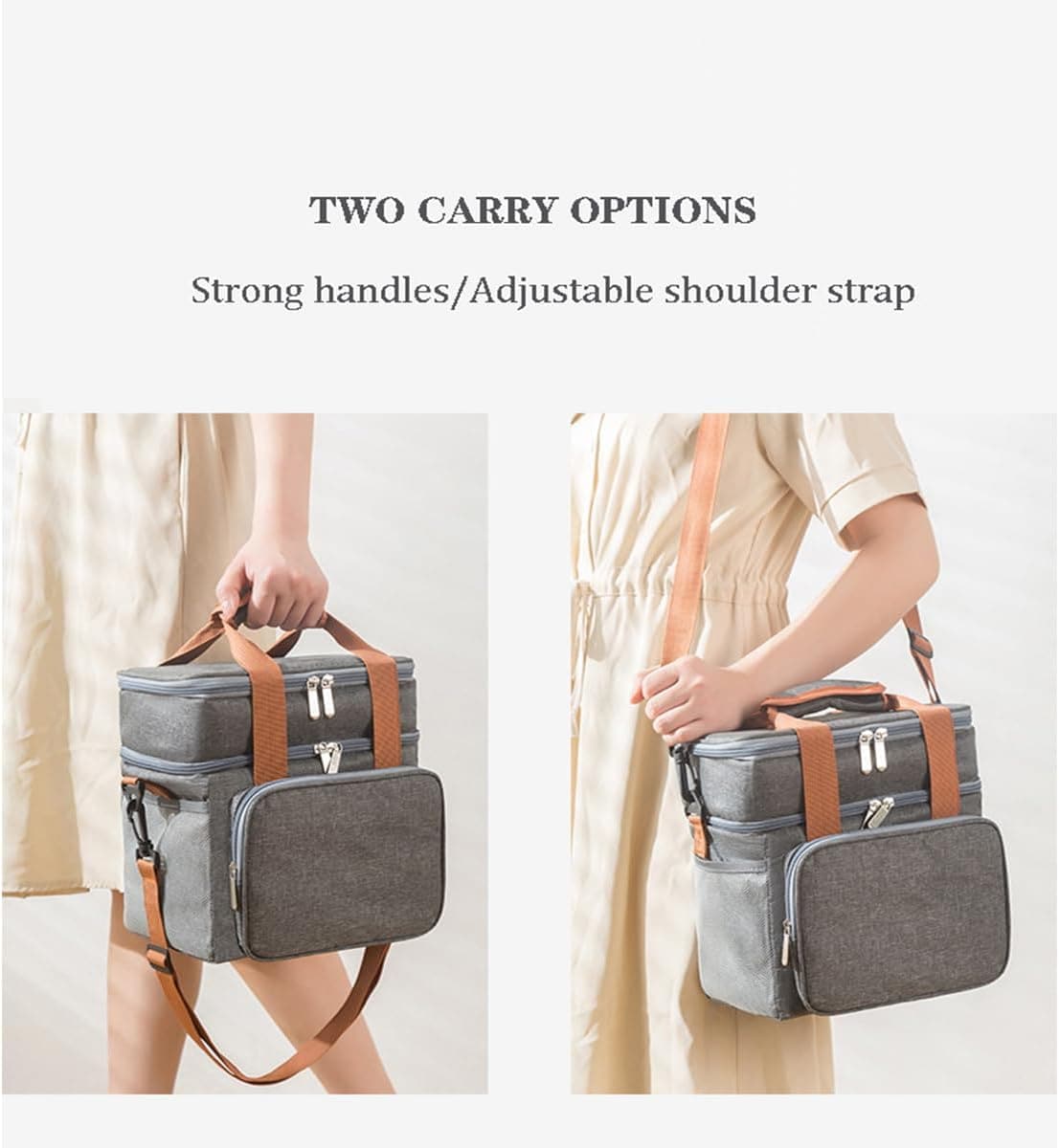 Lunch Bag Food Thermal Box Picnic Cooler Bag