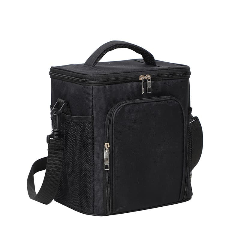 Portable Insulated Picnic Bag Cloth Shoulder Lunch Bags 
