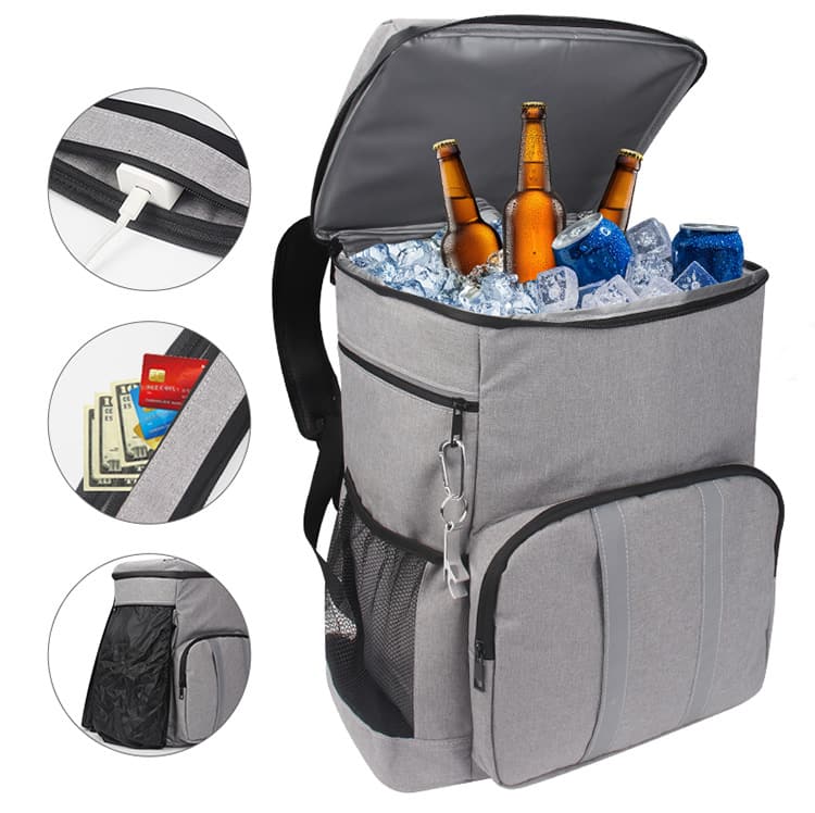Large Insulated Lunch Cooler Bag Insulated Backpack 