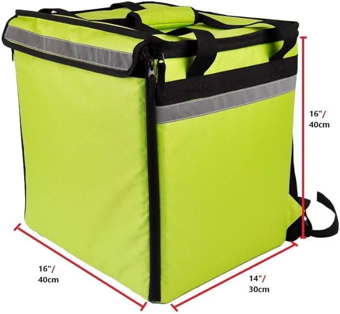 Super Large Cooler Backpack Food Pizza Delivery Bag for Motorcycle