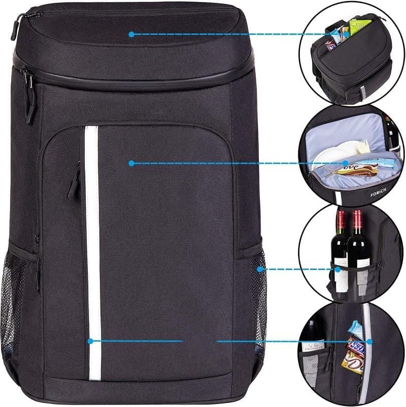 Cooler Backpack 30 Cans Insulated Backpack for Picnic Camping Hiking Cooler Backpack 30 Cans Insulated Backpack for Picnic Camping Hiking