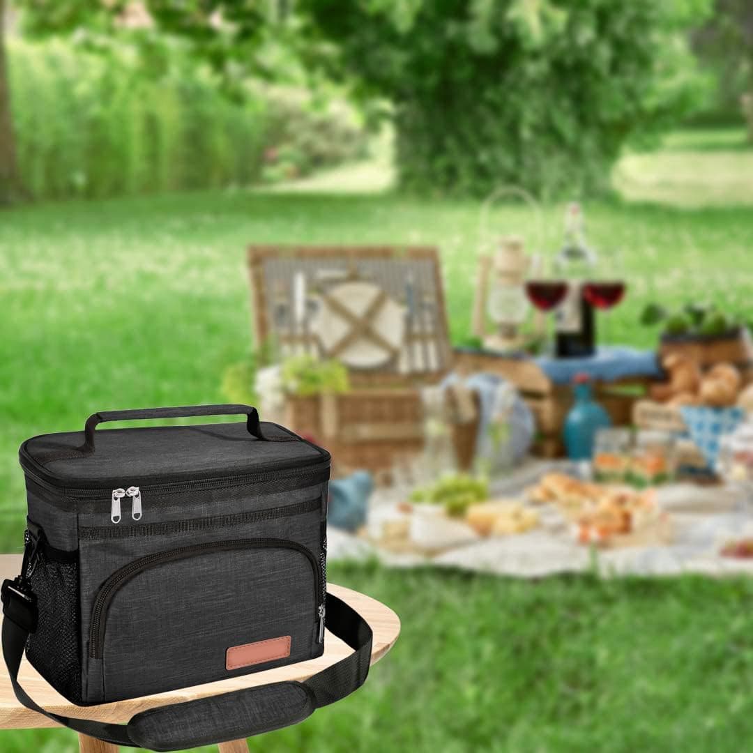 Insulated Picnic Lunch Bag Cooler Bag 