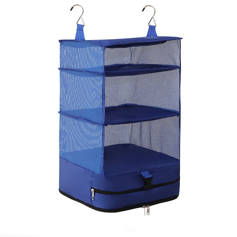 Portable Hanging Travel Shelves Bag Packing Organizer Storage Bag 