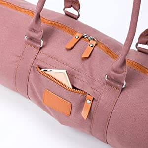 Canvas Gym Yoga Mat Duffle Bag with Custom Logo