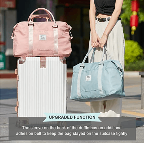 Travel Dufflel Bag Sports Gym Bag Weekender Overnight Bag 
