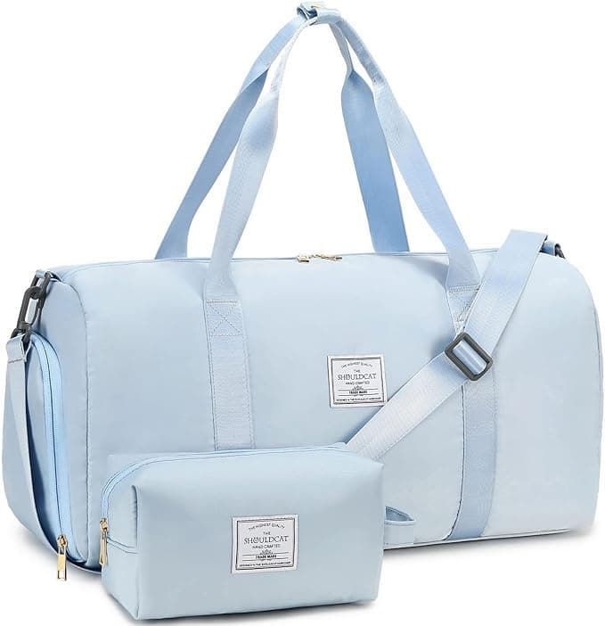 Weekender Bags Gym Bag with Shoe Compartment Duffle Bag Set Weekender Bags Gym Bag with Shoe Compartment Duffle Bag Set