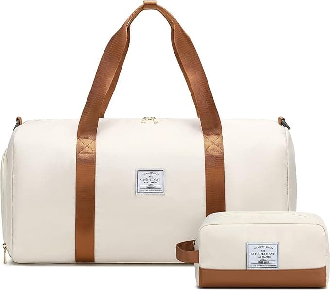 Weekender Bags Gym Bag with Shoe Compartment Duffle Bag Set Weekender Bags Gym Bag with Shoe Compartment Duffle Bag Set