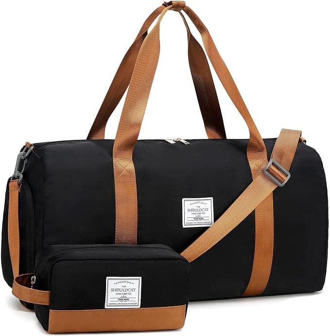 Weekender Bags Gym Bag with Shoe Compartment Duffle Bag Set Weekender Bags Gym Bag with Shoe Compartment Duffle Bag Set
