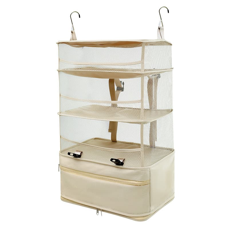 Hanging Organizer for Closet Suitcase Travel Bags and Luggage 