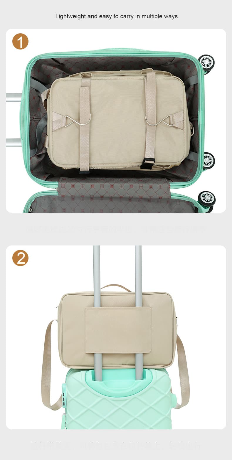 Hanging Organizer for Closet Suitcase Travel Bags and Luggage 