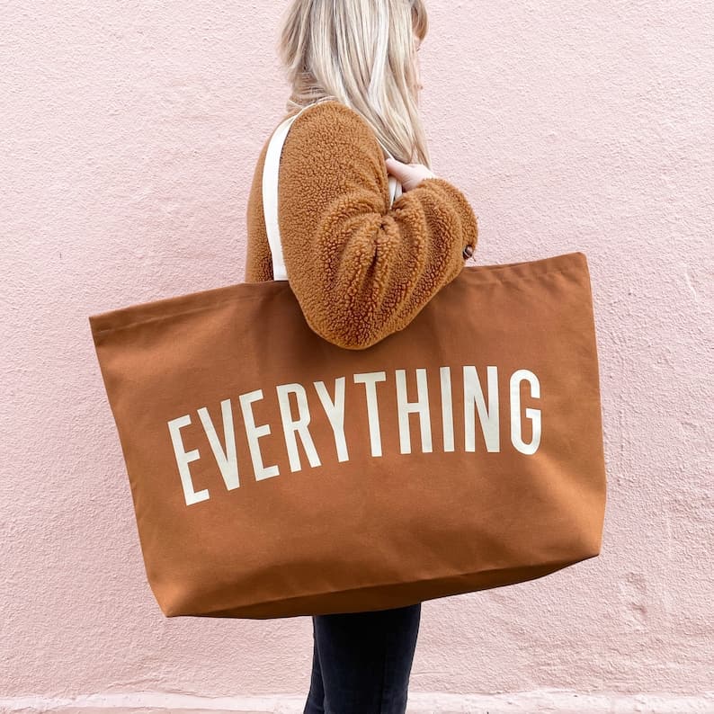 Oversize Everything Big Bag Giant Canvas Grocery Bag Large Canvas Shopper Oversize Everything Big Bag Giant Canvas Grocery Bag Large Canvas Shopper