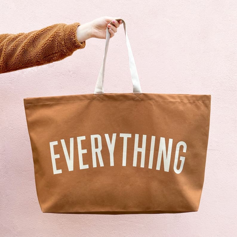 Oversize Everything Big Bag Giant Canvas Grocery Bag Large Canvas Shopper Oversize Everything Big Bag Giant Canvas Grocery Bag Large Canvas Shopper