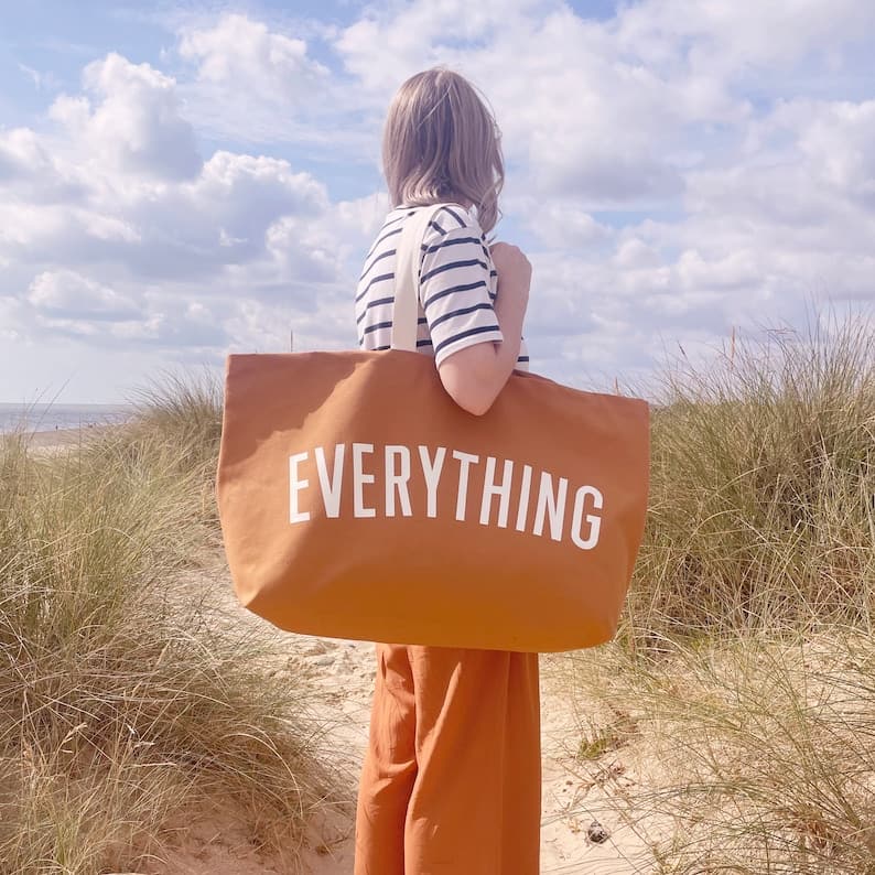 Oversize Everything Big Bag Giant Canvas Grocery Bag Large Canvas Shopper