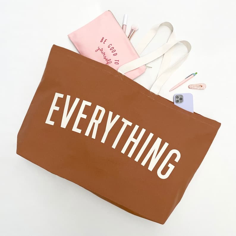 Oversize Everything Big Bag Giant Canvas Grocery Bag Large Canvas Shopper