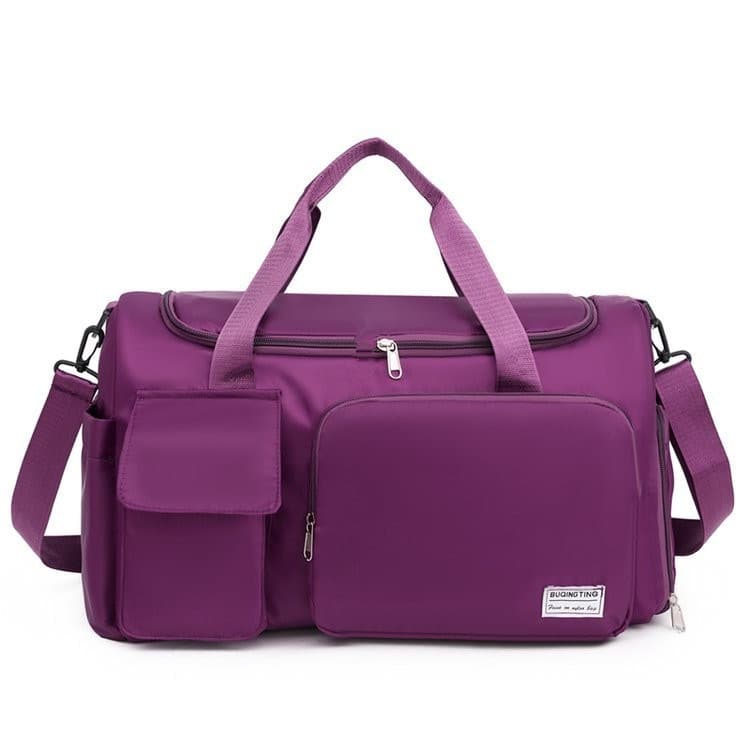 Nylon Waterproof Sport Duffle Bag Duffle Travel Bag with Shoulder Strap Nylon Waterproof Sport Duffle Bag Duffle Travel Bag with Shoulder Strap
