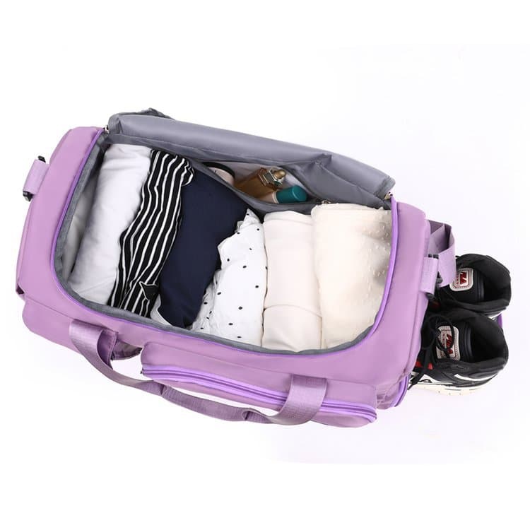 Nylon Waterproof Sport Duffle Bag Duffle Travel Bag with Shoulder Strap Nylon Waterproof Sport Duffle Bag Duffle Travel Bag with Shoulder Strap