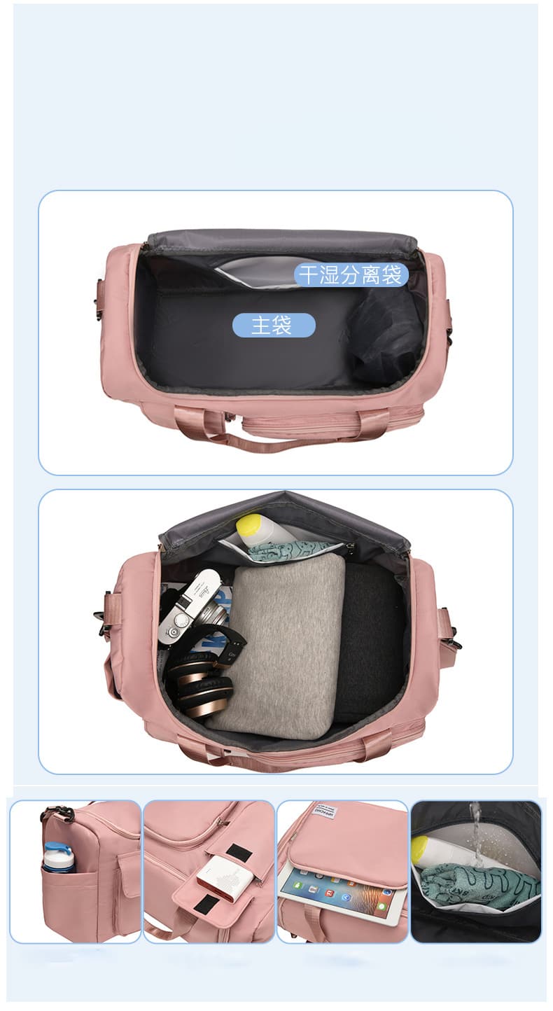 Nylon Waterproof Sport Duffle Bag Duffle Travel Bag with Shoulder Strap Nylon Waterproof Sport Duffle Bag Duffle Travel Bag with Shoulder Strap