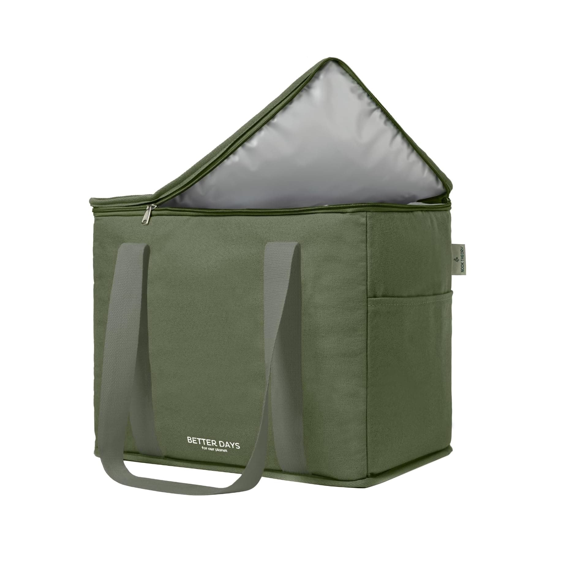 Canvas Cooler Bag Lunch Insulated Bag Insulated Disposable Cooler Beach Bag
