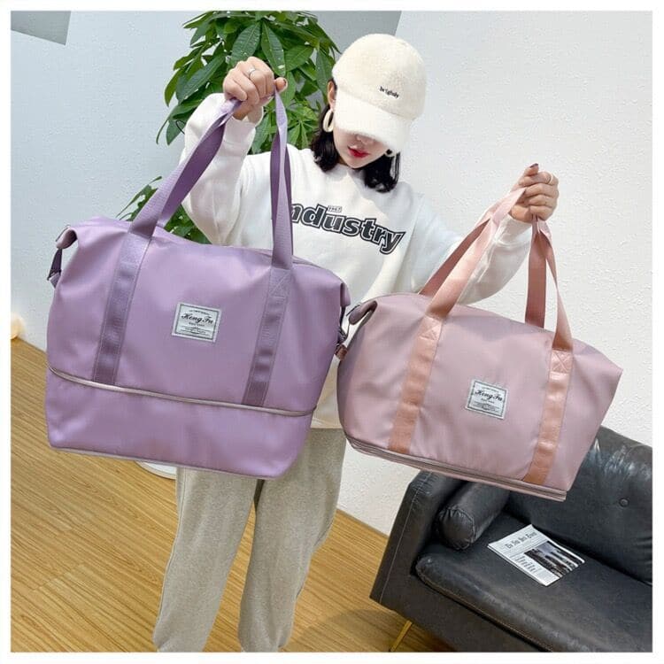 Oxford Cloth Large Capacity Sports Bag Travel Fitness Bag
