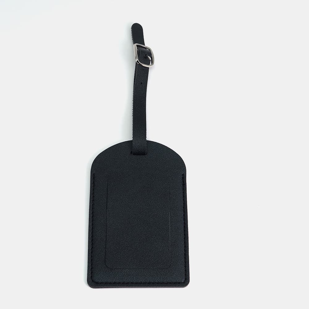 PU Leather Luggage Tag for Suitcase Label for Handbag Travel Bag 