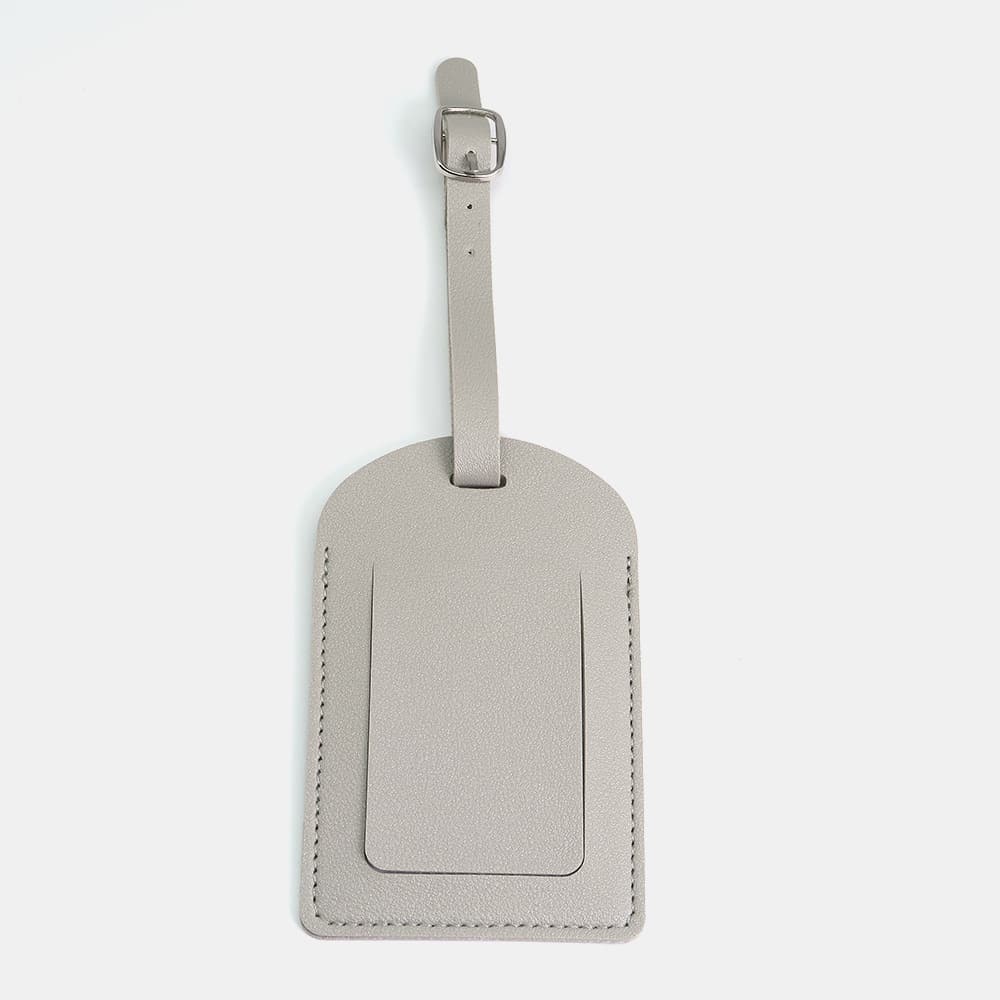 PU Leather Luggage Tag for Suitcase Label for Handbag Travel Bag 