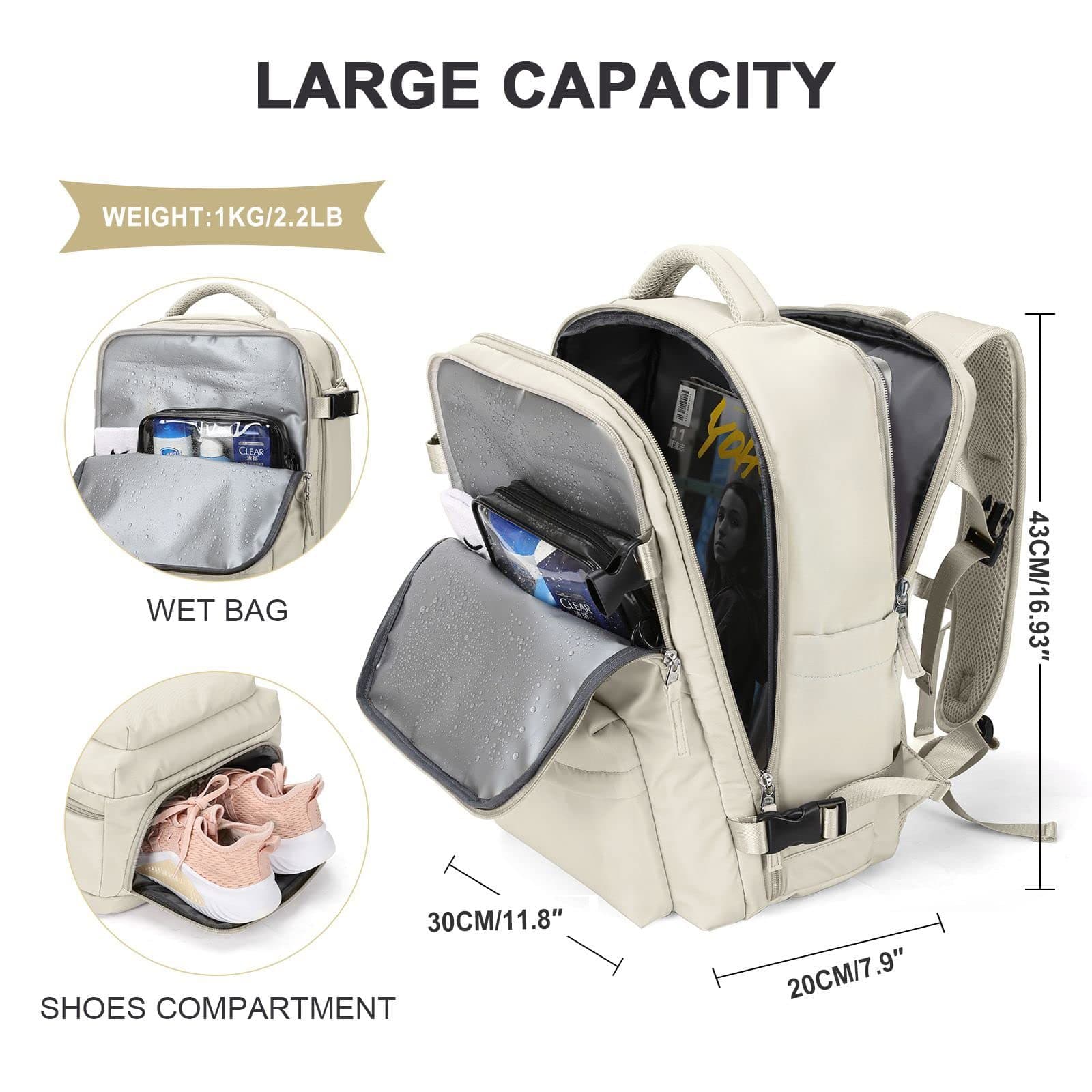 New Design Waterproof 3in1 School Bag College Laptop Backpack New Design Waterproof 3in1 School Bag College Laptop Backpack