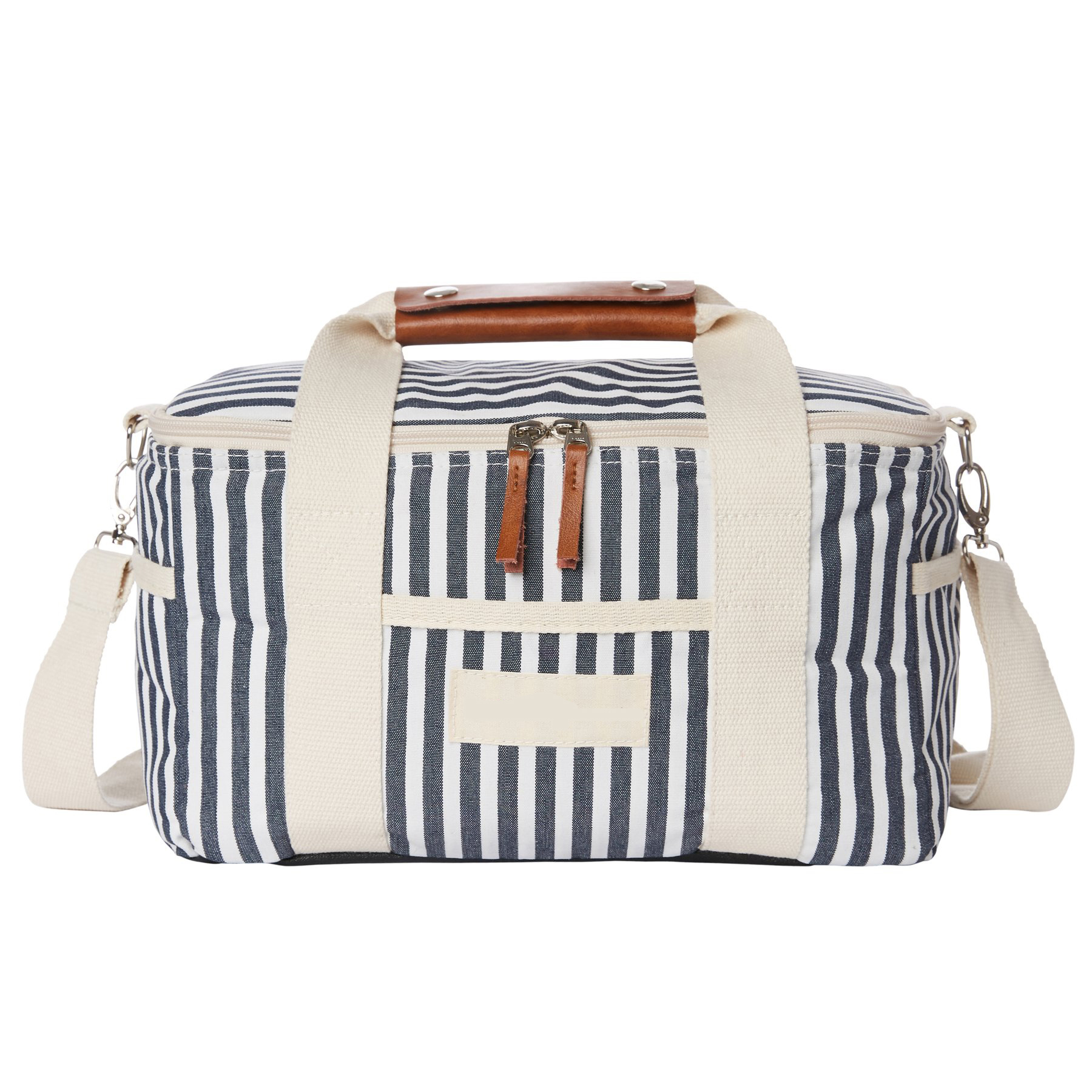 Premium Quality Vintage Stripe Design Cotton Lunch Bag Insulated Travel Cooler Bag Premium Quality Vintage Stripe Design Cotton Lunch Bag Insulated Travel Cooler Bag