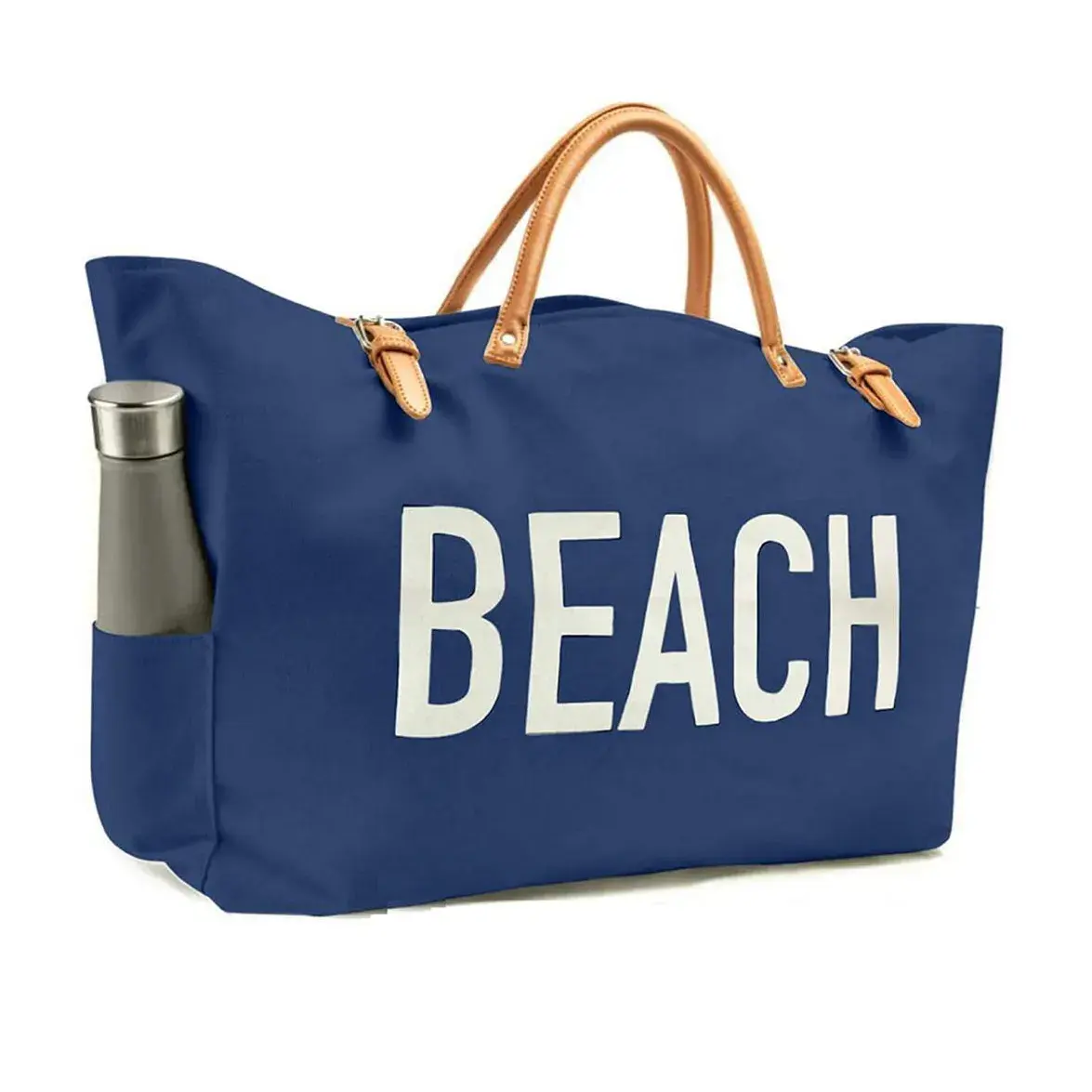 High Quality Customized Logo Extra Large Beach Vibes Canvas Tote Beach Bag High Quality Customized Logo Extra Large Beach Vibes Canvas Tote Beach Bag