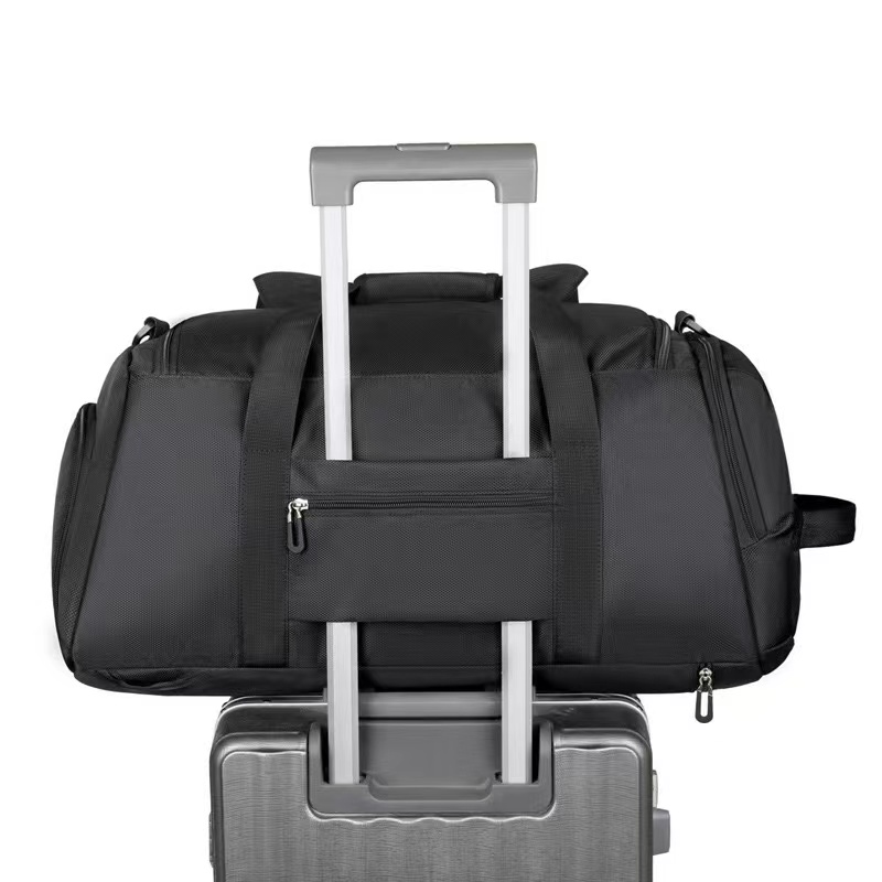 New Two Way Duffle Bag Travel Backpack with Shoe Compartment