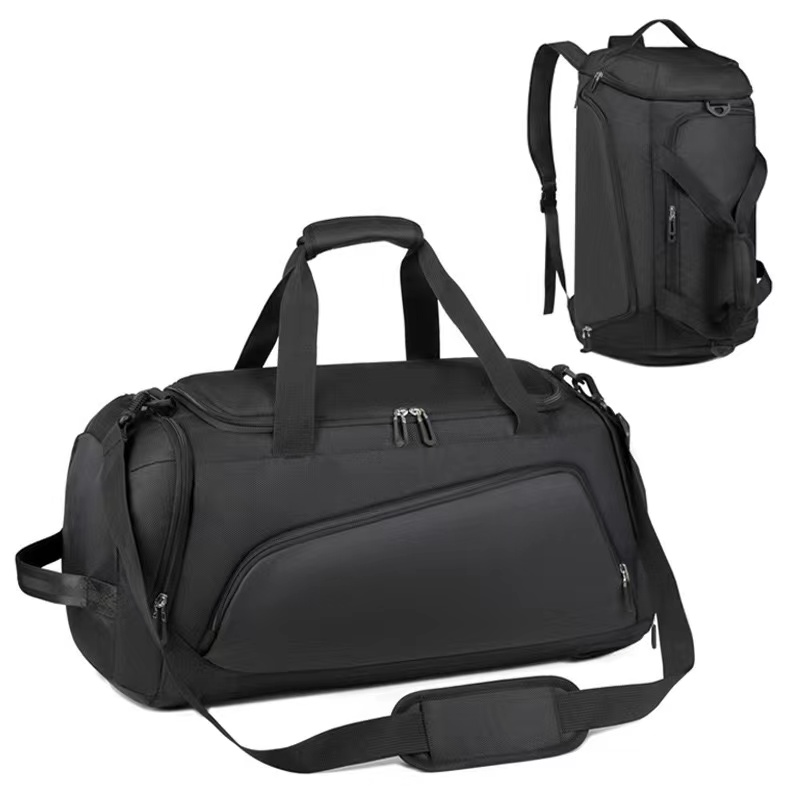 New Two Way Duffle Bag Travel Backpack with Shoe Compartment