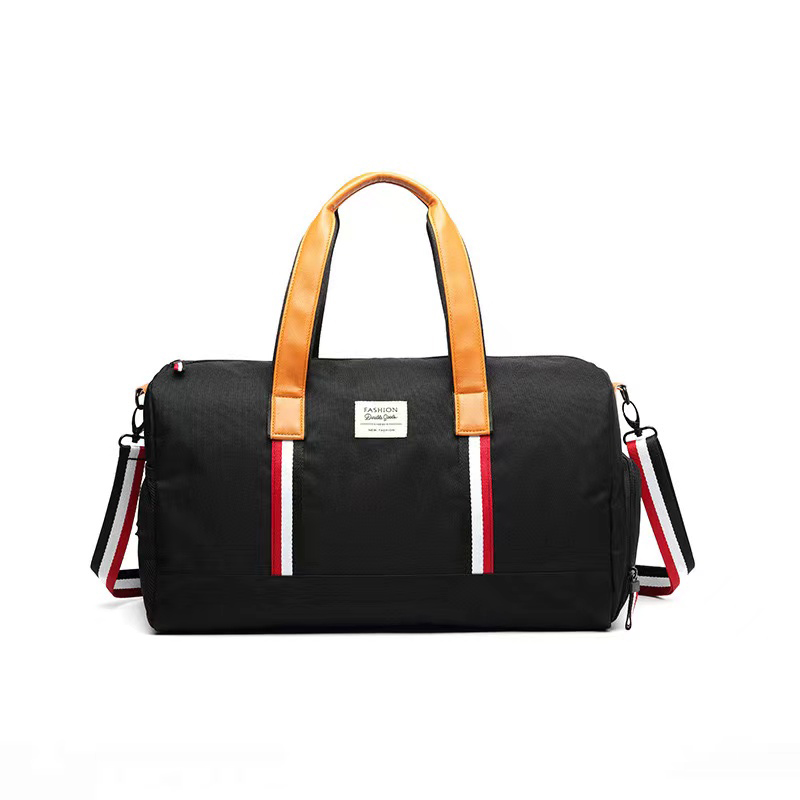 Nylon Gym Bag with Nylon Webbing Strap Custom Logo Nylon Fashion Sports Bag Nylon Gym Bag with Nylon Webbing Strap Custom Logo Nylon Fashion Sports Bag