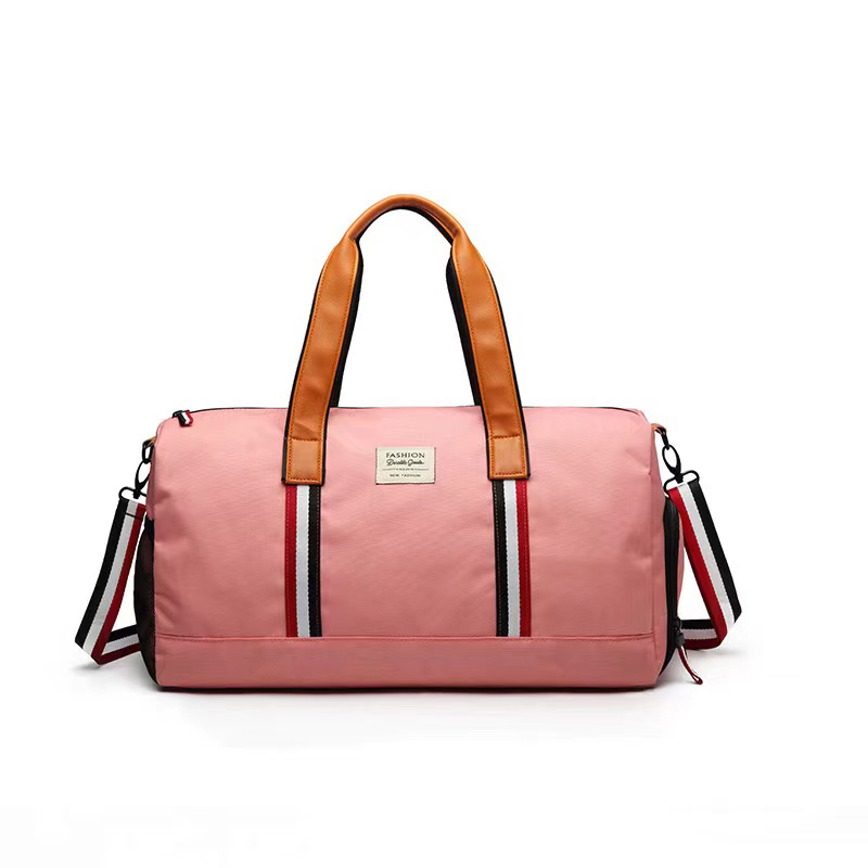 Nylon Gym Bag with Nylon Webbing Strap Custom Logo Nylon Fashion Sports Bag Nylon Gym Bag with Nylon Webbing Strap Custom Logo Nylon Fashion Sports Bag