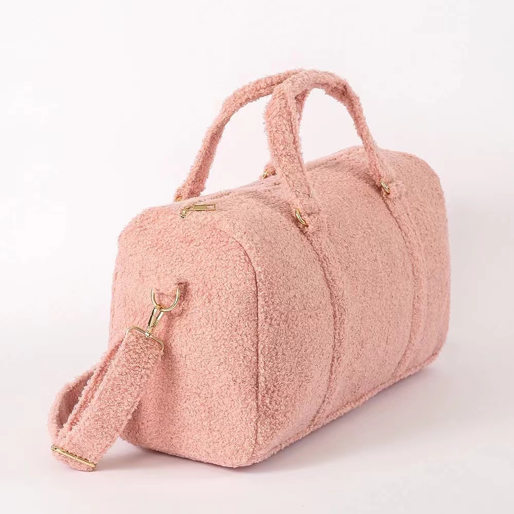 Cute Teddy Sharpe Shoulder Bag Duffle Bag Weekender Bag for Travel Cute Teddy Sharpe Shoulder Bag Duffle Bag Weekender Bag for Travel