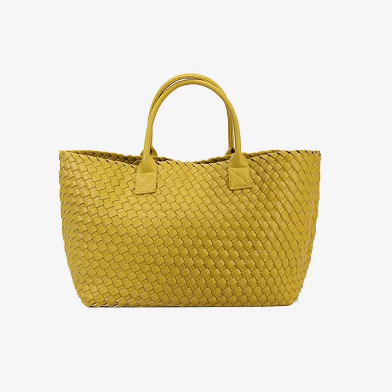 Luxury Handmade Woven PU Leather Handbags Large Oversized Beach Shopping Shoulder Tote Bag for Women Luxury Handmade Woven PU Leather Handbags Large Oversized Beach Shopping Shoulder Tote Bag for Women