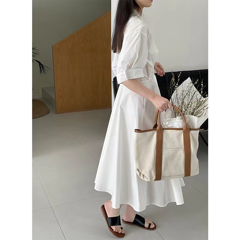 High Quality Canvas Handbag Spacious Tote Bag High Quality Canvas Handbag Spacious Tote Bag