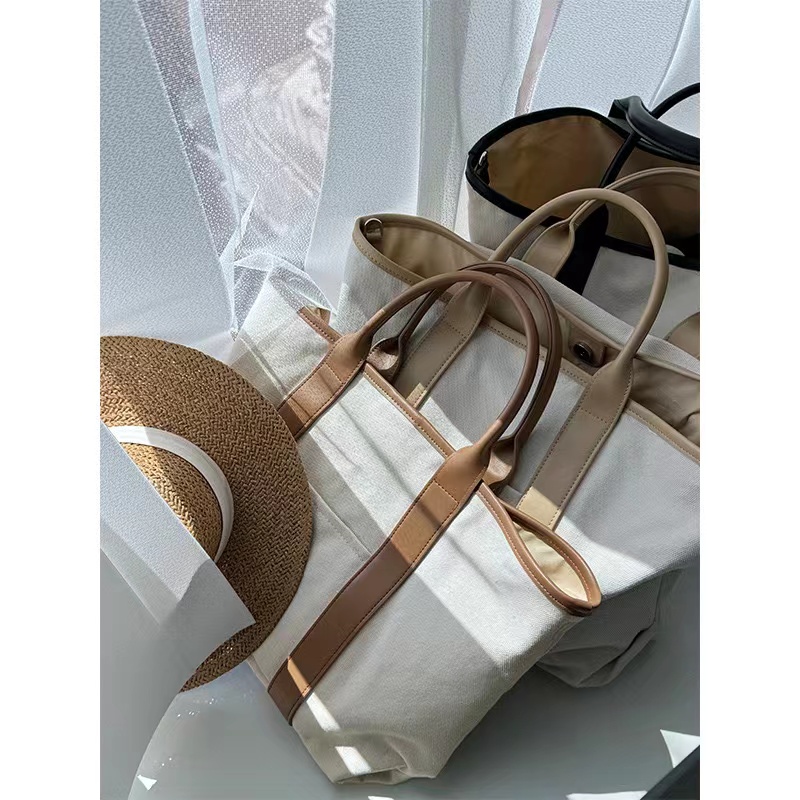 High Quality Canvas Handbag Spacious Tote Bag High Quality Canvas Handbag Spacious Tote Bag