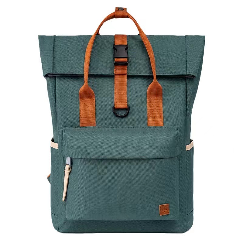 Anti Theft Expandable Roll Top Backpack with Laptop Pocket Anti Theft Expandable Roll Top Backpack with Laptop Pocket
