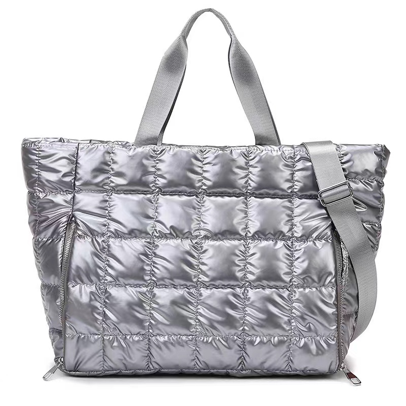 Cotton Down Quilted Handbag Puffer Crossbody Bag Cotton Down Quilted Handbag Puffer Crossbody Bag