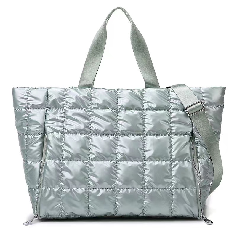 Cotton Down Quilted Handbag Puffer Crossbody Bag Cotton Down Quilted Handbag Puffer Crossbody Bag