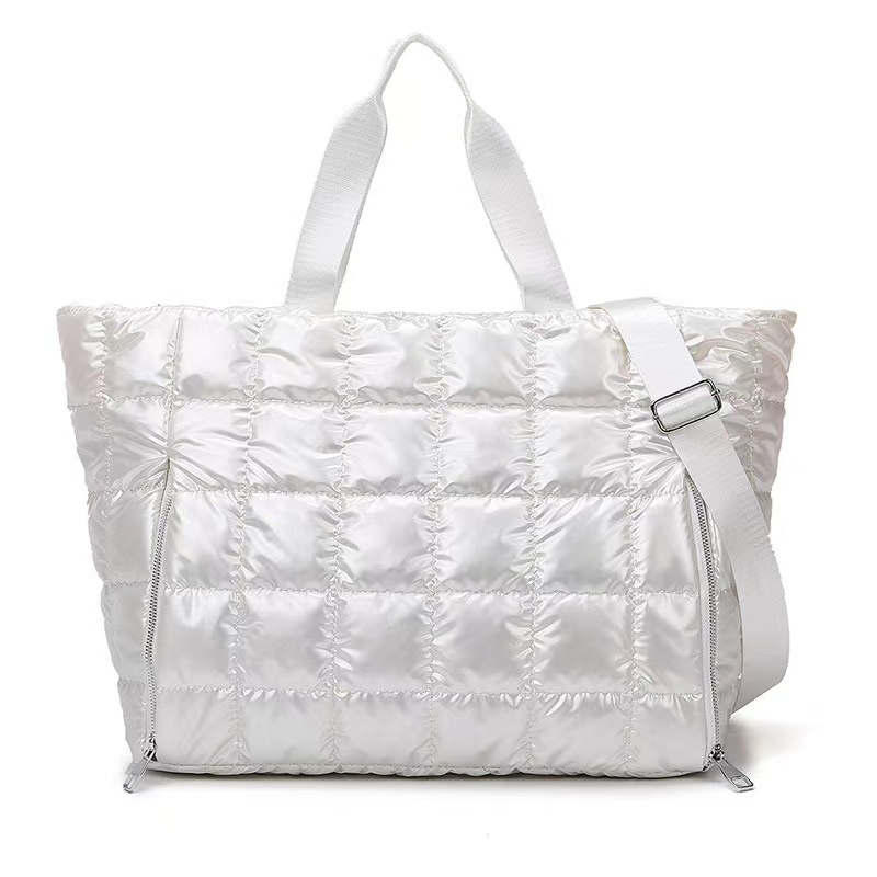 Cotton Down Quilted Handbag Puffer Crossbody Bag Cotton Down Quilted Handbag Puffer Crossbody Bag