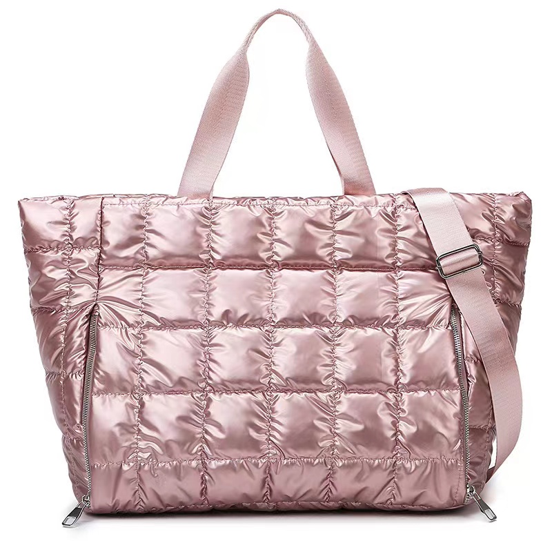 Cotton Down Quilted Handbag Puffer Crossbody Bag Cotton Down Quilted Handbag Puffer Crossbody Bag