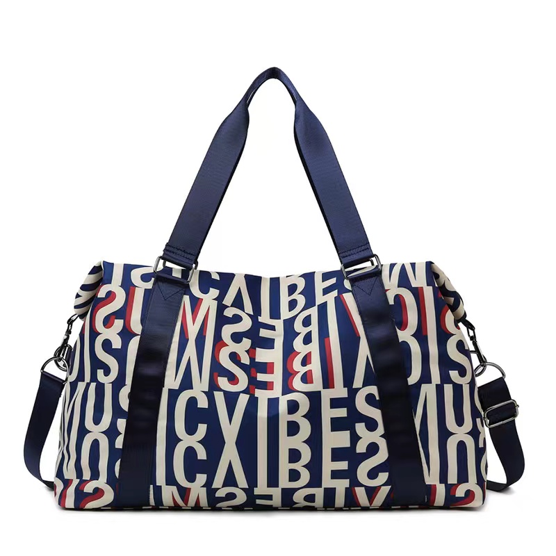 Sports Fitness Duffel Weekend Gym Travel Duffel Bag with Full Print 