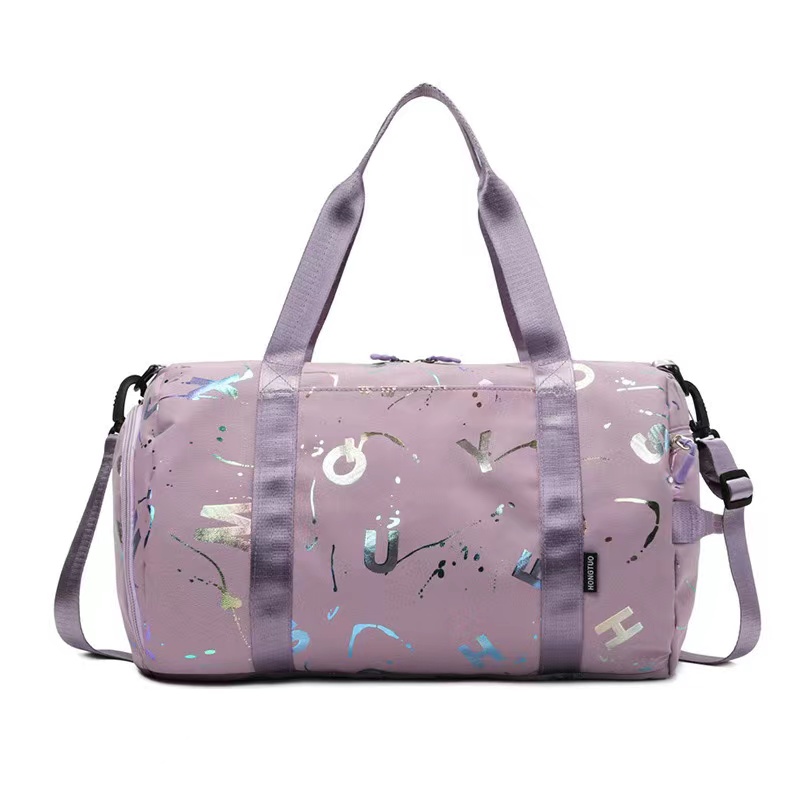 Fitness Bag Travel Luggage Bag with Shoe Compartment and Wet Pocket Fitness Bag Travel Luggage Bag with Shoe Compartment and Wet Pocket