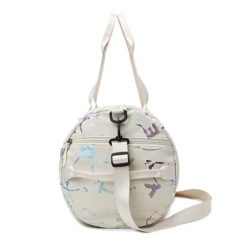 Fitness Bag Travel Luggage Bag with Shoe Compartment and Wet Pocket