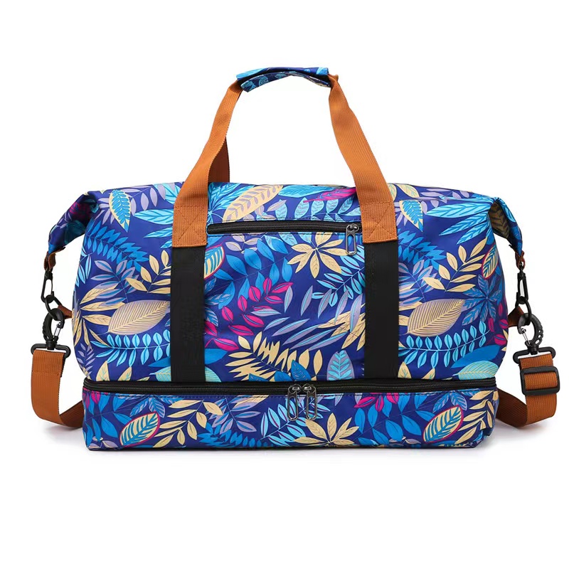 Full Print Weekender Fitness Yoga Organizer Duffel Travel Bag Full Print Weekender Fitness Yoga Organizer Duffel Travel Bag