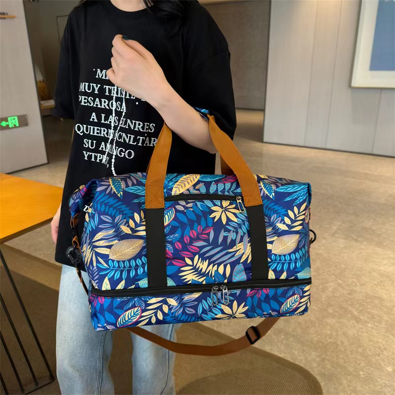 Full Print Weekender Fitness Yoga Organizer Duffel Travel Bag Full Print Weekender Fitness Yoga Organizer Duffel Travel Bag
