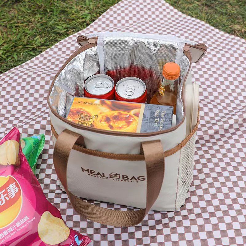 Outdoor Aluminum Foli Camping Lunch Cooler Thermal Bag Insulated Picnic Lunch Bag Outdoor Aluminum Foli Camping Lunch Cooler Thermal Bag Insulated Picnic Lunch Bag