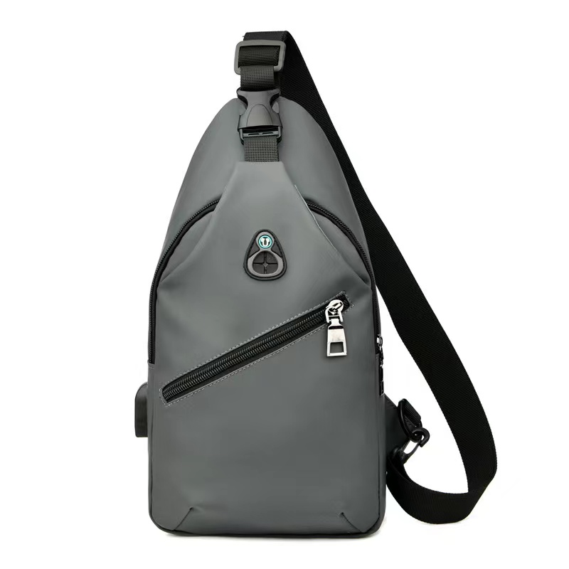 Crossbody Backpack Mens Chest Bag Anti-theft Sling Bag 