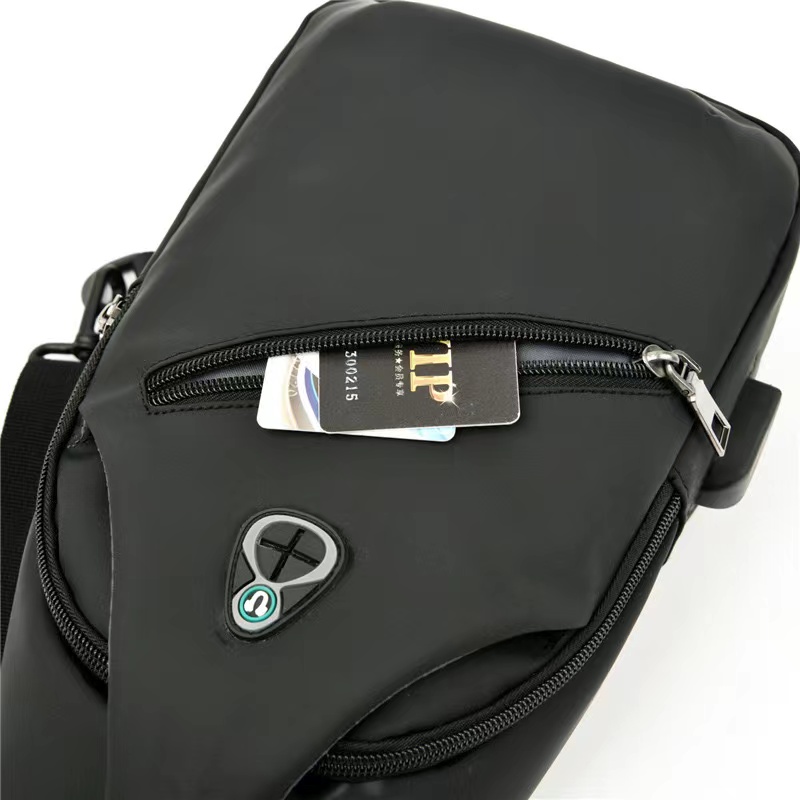 Crossbody Backpack Mens Chest Bag Anti-theft Sling Bag Crossbody Backpack Mens Chest Bag Anti-theft Sling Bag