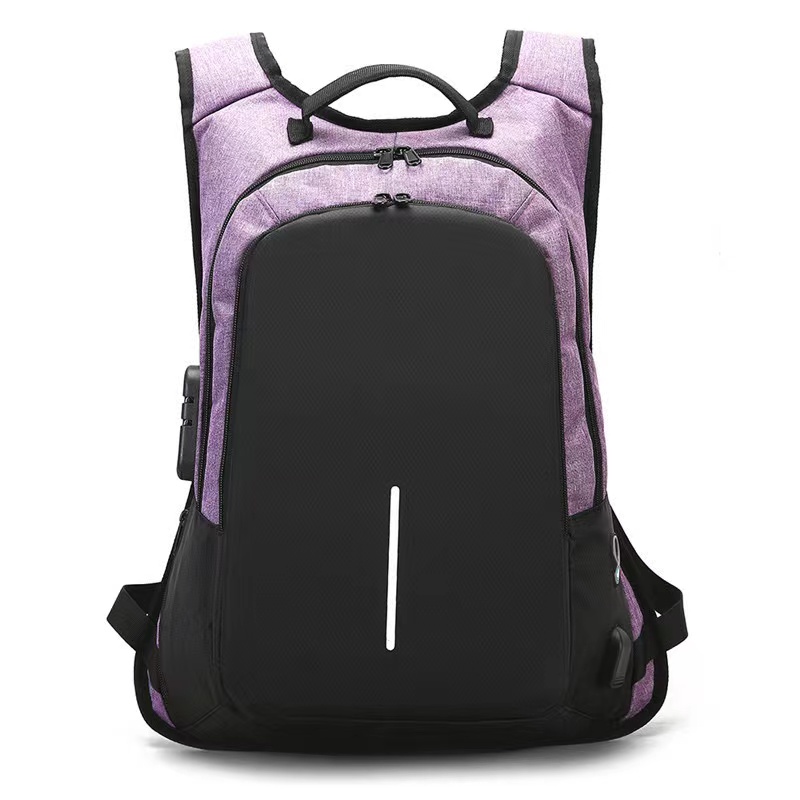 Anti-theft Backpack with USB Port Business Laptop Backpack